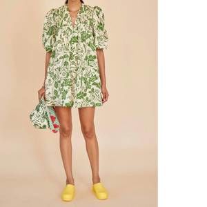 Nwt hunter bell jenkins dress in green gardens